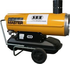 Ölheizgerät Master BV 290 E mit Rauchgasableitung