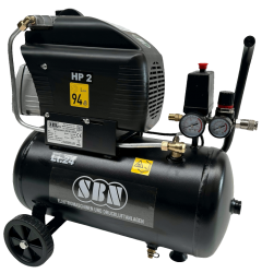 Kolbenkompressor 250/8/1/24 W 230 Volt, fahrbar