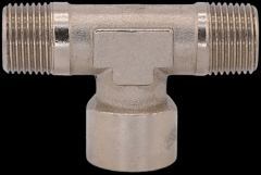 T-Stück 1/4" IG / 1/4"AG Messing 