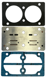 Ventilplatte kompl. mit obere und untere