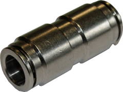 Steckverbinder gerade 2 x 10 mm 