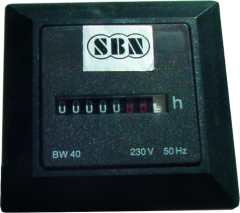 Betriebsstundenzähler f. Klemmschiene