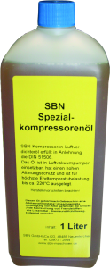 Kompressorenöl VE Abnahme 1 Karton = 12 x 1 ltr.
