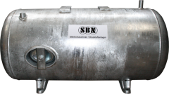 Wasserbehälter 150 ltr., 6 bar liegend,