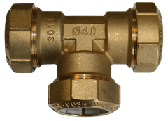 Polirohrverschraubung T-Stück 1 1/4"