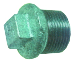 Blindstopfen 1 1/2" verzinkt 