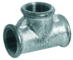 T-Stück 1 1/4" i/i/i verzinkt 