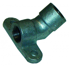 Tränkenippelfitting verzinkt 1/2"45 Grad