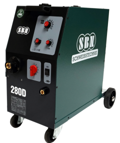 Schutzgasschweißgerät 280-4 D mit 4 Rollen Drahtvorschub
