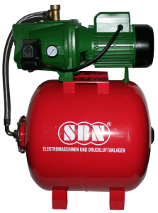 Hauswasserwerk Jett 1500 mit 60 ltr. Behälter