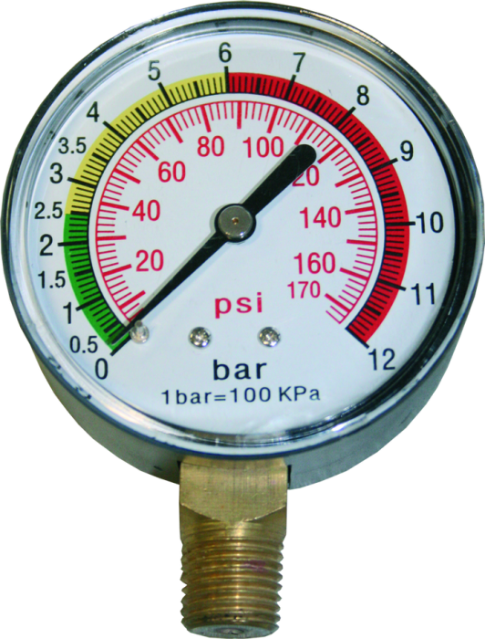 Reifenfüller 0-15bar 1/4 Zoll BSP